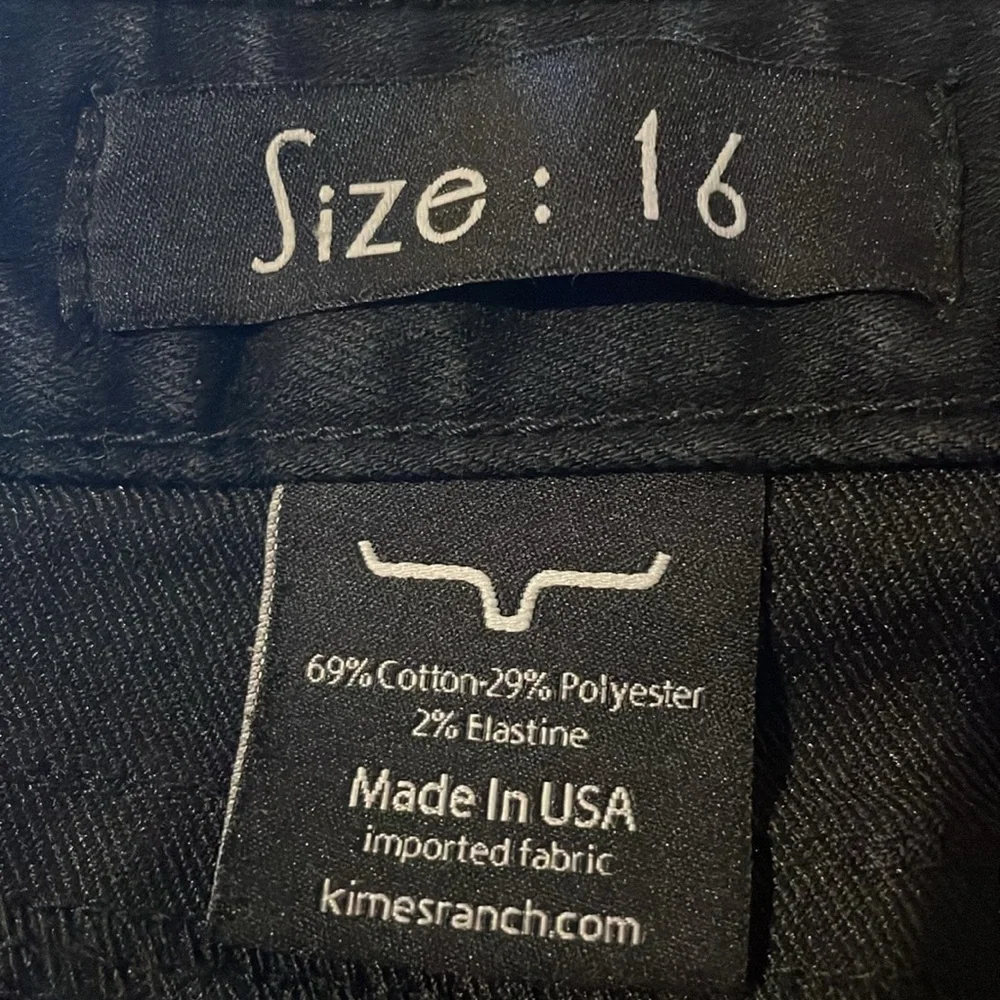 Kimes Ranch Betty High Rise size 16 Black Jeans - Picture 9 of 12